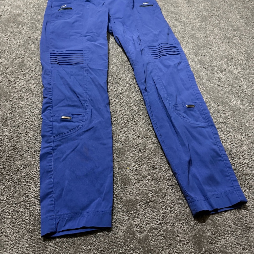 Jamie Sadock blue women’s pants with amazing pockets and details size 4